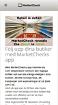 Mobile Screenshot of marketcheck.se