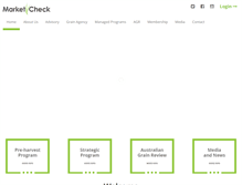 Tablet Screenshot of marketcheck.com.au